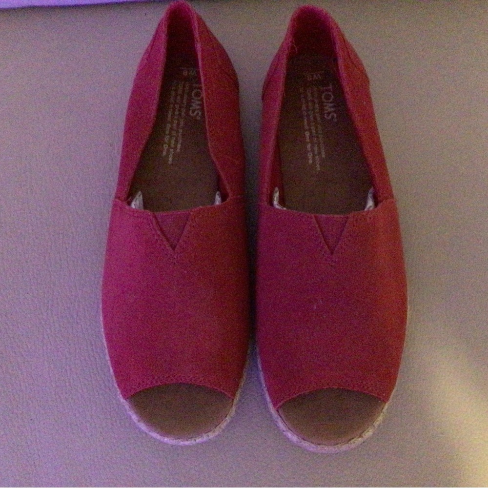 Tom’s open toe Espadrilles